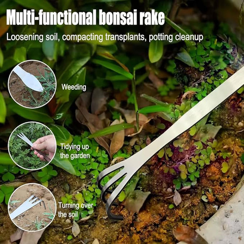 Stainless Steel Root Rake Hand - đánh giá và giá Gardening Tools Gifts