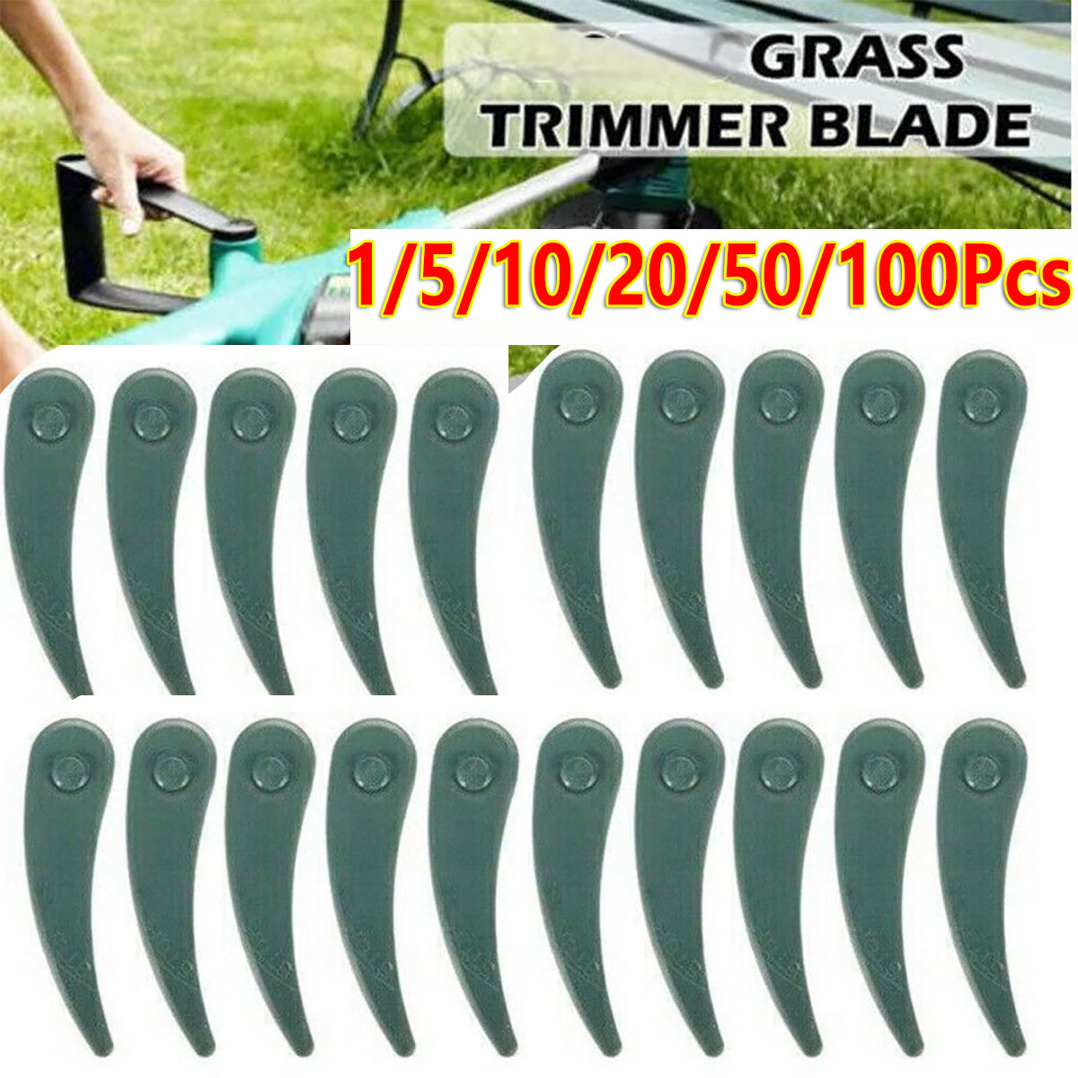 1/5/10/20/50/100Pc Green Plast - đánh giá và giá Gardening Tools Basic