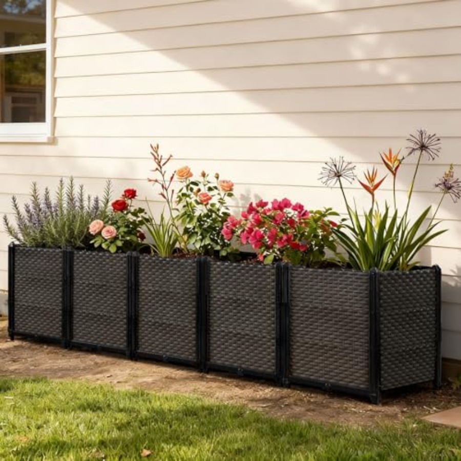 Outdoor self-watering raised p - đánh giá và giá Self-Watering Planter
