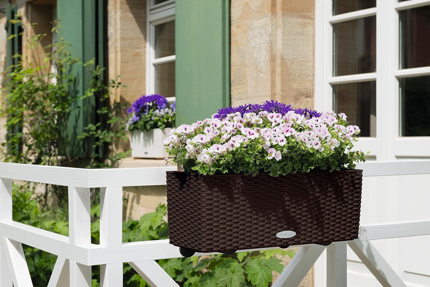 BALCONERA Cottage 50 Mocha, Se - đánh giá và giá Self-Watering Planter