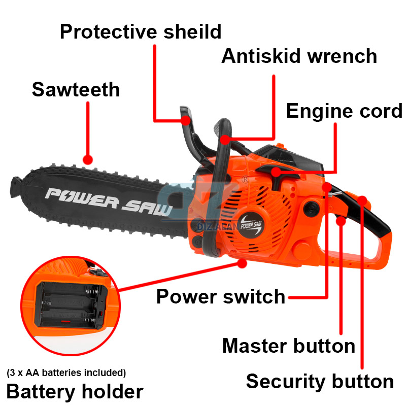 Kids Tools Power Chainsaws Ele - đánh giá và giá Gardening Tools For Kids