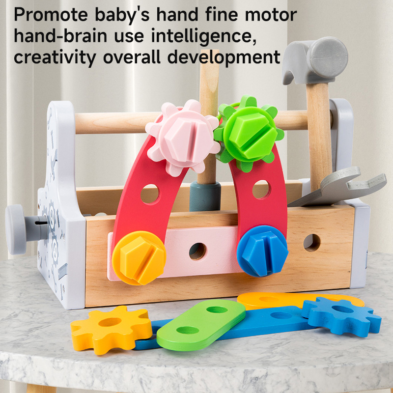 Children Toolbox Wooden Toys D - đánh giá và giá Gardening Tools For Kids