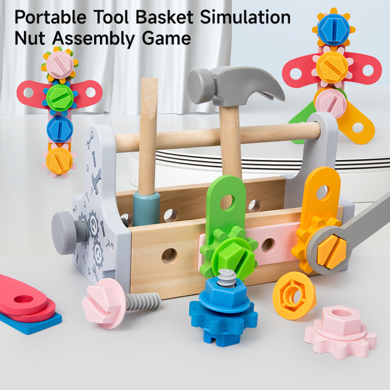 Children Toolbox Wooden Toys D - đánh giá và giá Gardening Tools For Kids