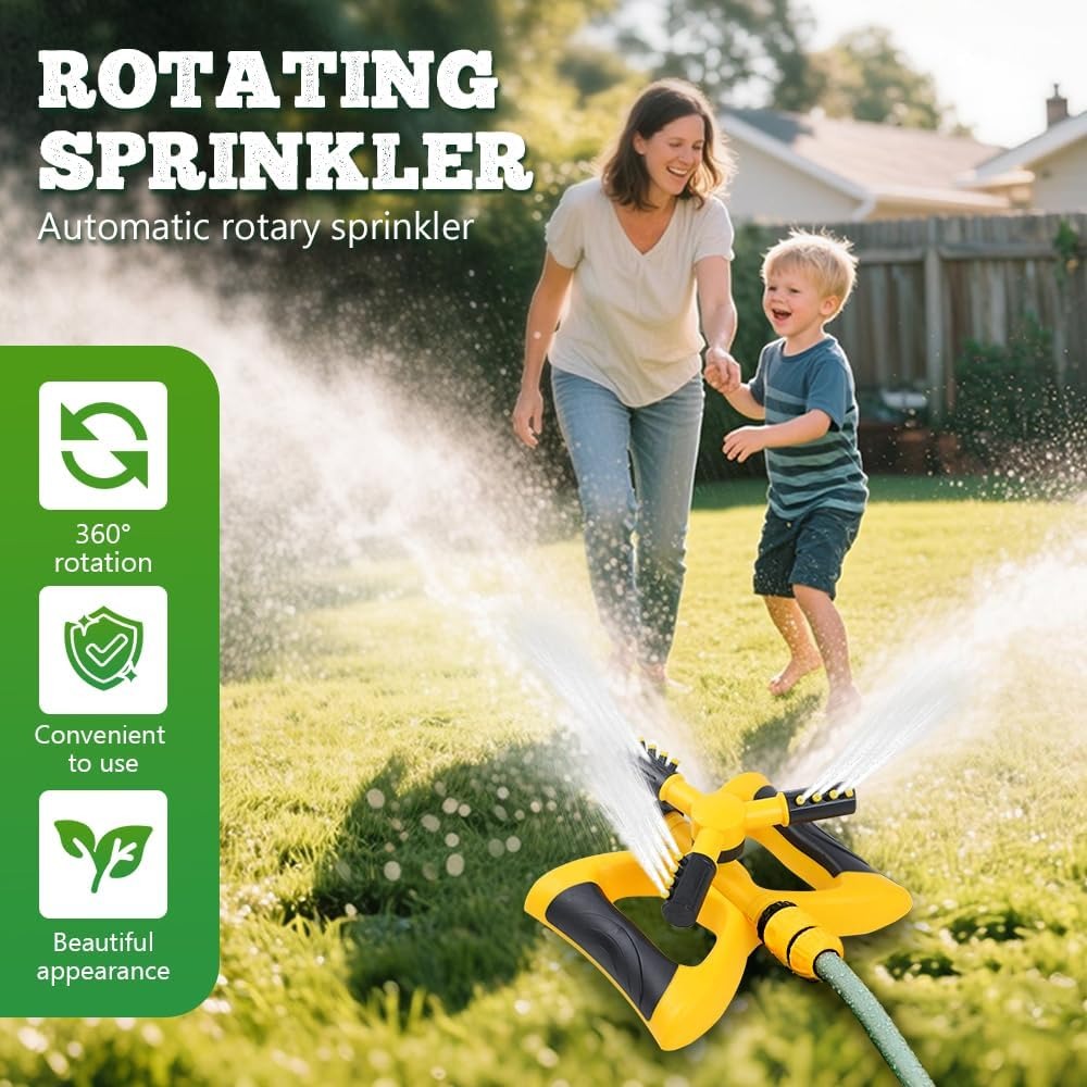 360-Degree Automatic Rotating  - đánh giá và giá Gardening Tools Plastic