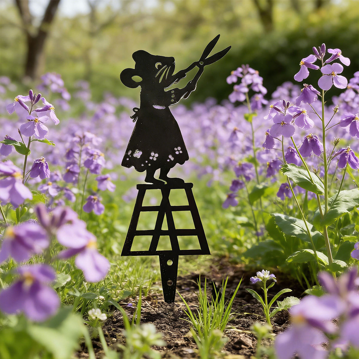 Black Silhouette Line Metal Ga - đánh giá và giá Gardening Tools Basic