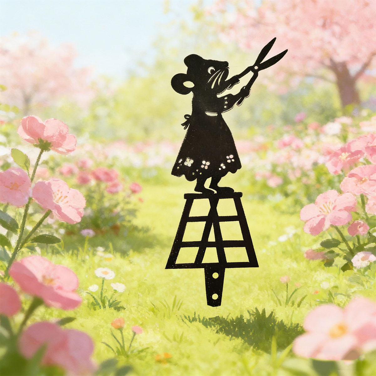 Black Silhouette Line Metal Ga - đánh giá và giá Gardening Tools Basic