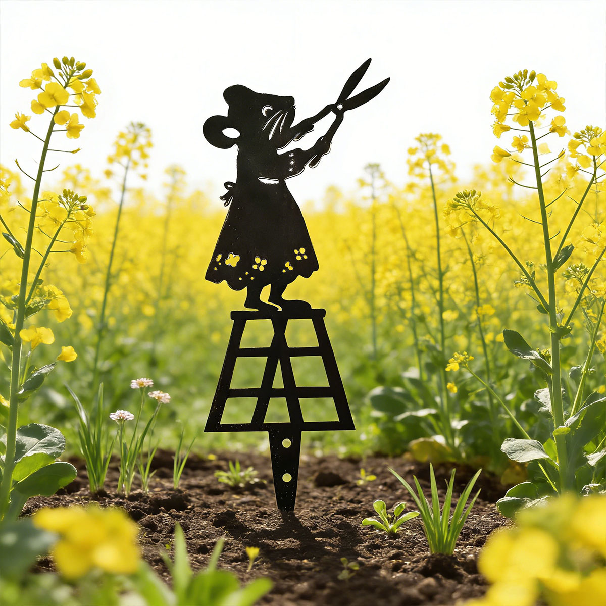 Black Silhouette Line Metal Ga - đánh giá và giá Gardening Tools Basic