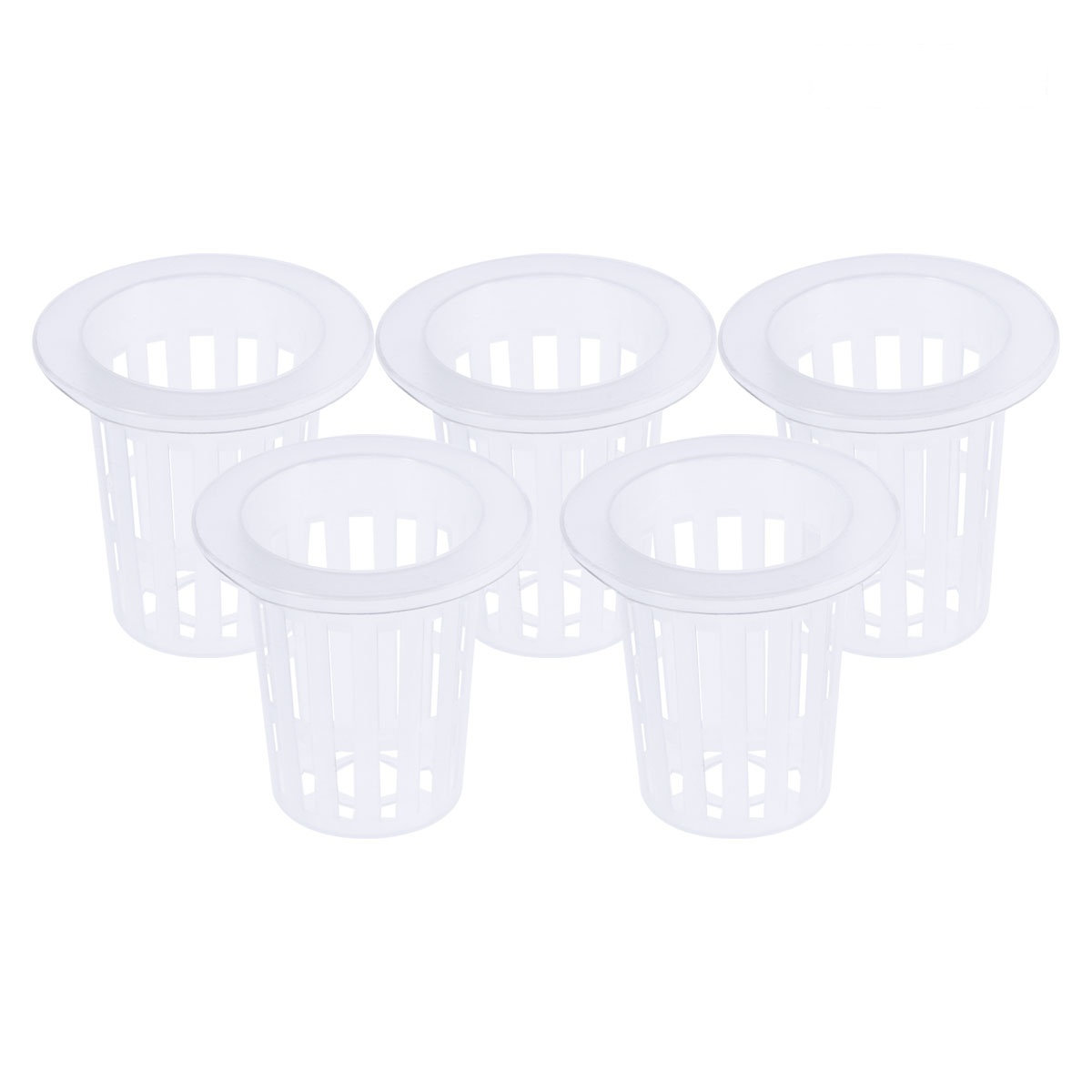 50pcs Hydroponic Net Pots 2.5I - đánh giá và giá Gardening Tools Plastic