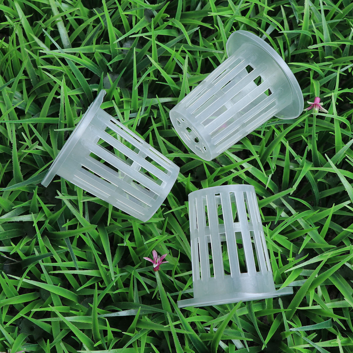 50pcs Hydroponic Net Pots 2.5I - đánh giá và giá Gardening Tools Plastic