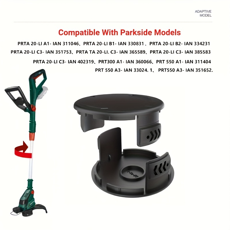 Spool Cover For Parkside PRTA  - đánh giá và giá Gardening Tools Basic
