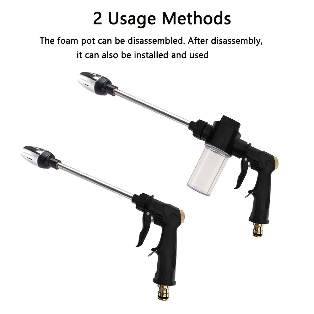 Garden Watering Gun Hose Nozzl - đánh giá và giá Gardening Tools Plastic